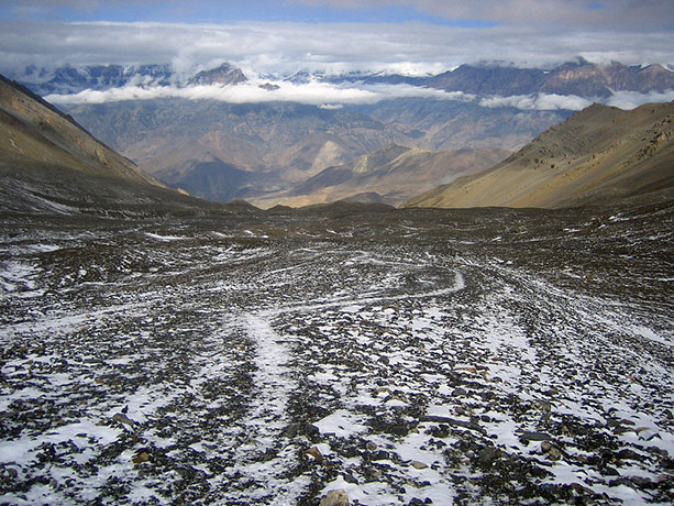 descenso-thorong-la-annapurna