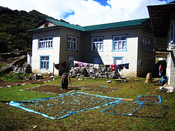 Una casa en Khumjung