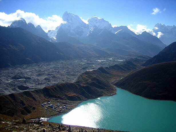 El lago de Gokyo 