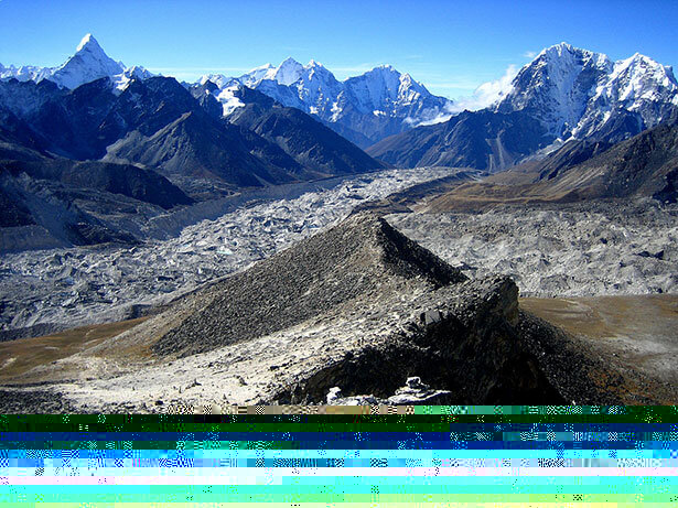 Vistas al sur desde el pico de Kala Patthar