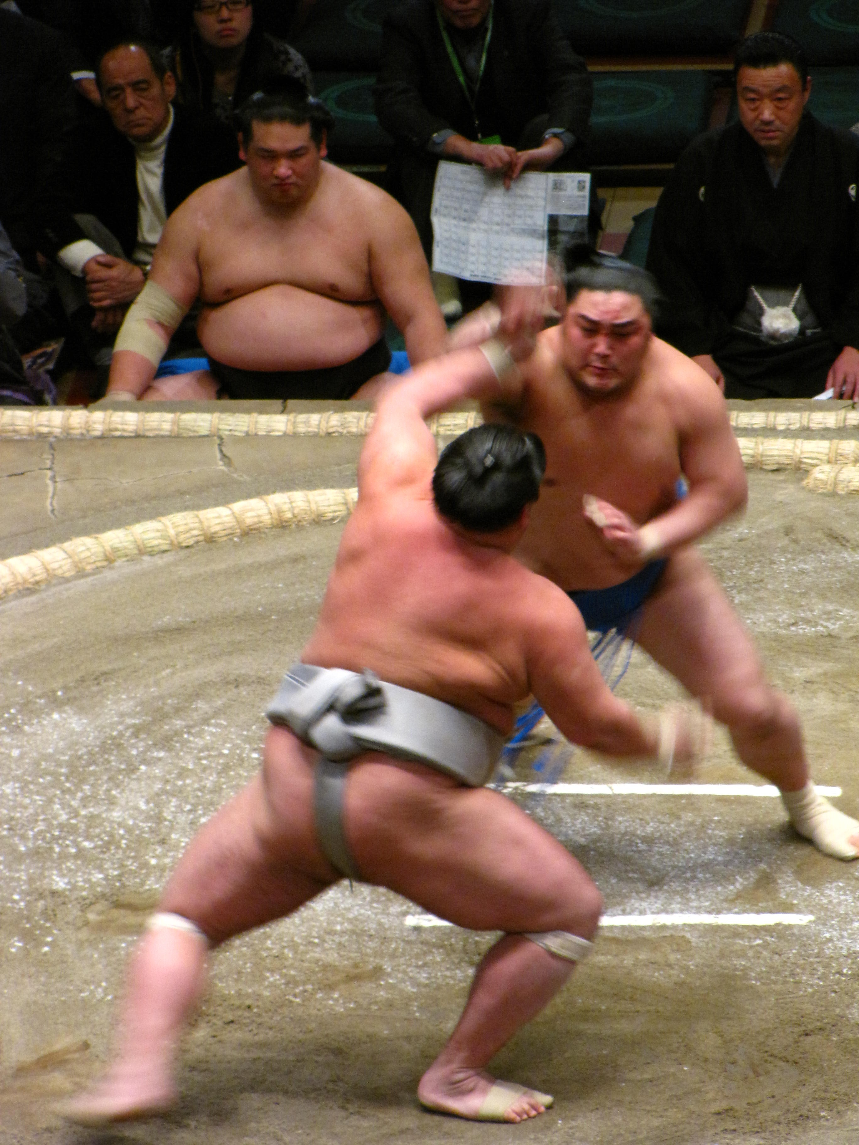 Combate de sumo en Tokio