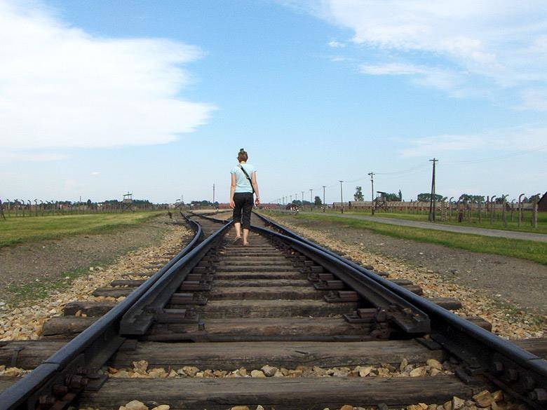 Auschwitz tren polonia