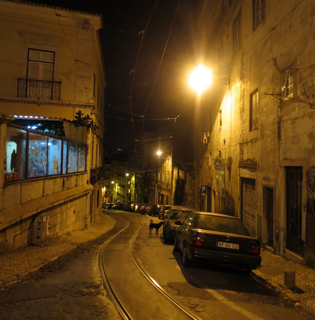 Colores nocturnos en Lisboa