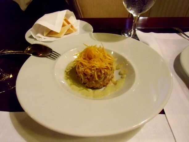 El tartar de atún rojo de almadraba fue lo mejor que he comido en mucho tiempo