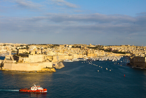 Fuerte San Angelo en Birgu (Vittoriosa), Malta