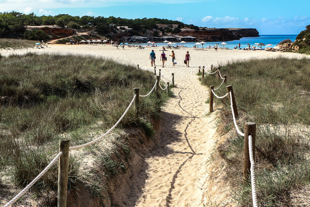 Playa de Cala Saona en Formentera