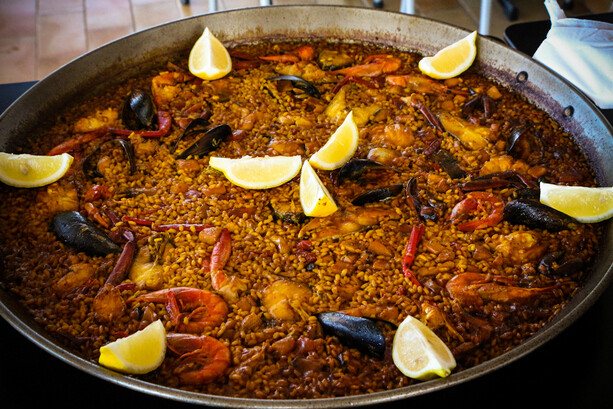 Arrozada en Restaurante Vogamari de Formentera