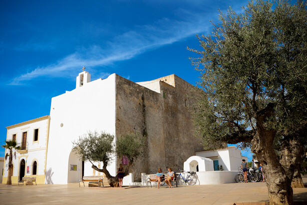 Iglesia de Sant Francesc en Formentera