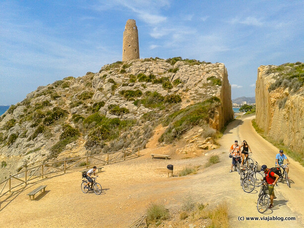 Torre de la Colomera, Vía Verde del Mar, Benicassim 