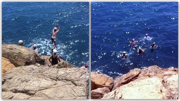 Coasteering en Benicassim, chapuzón Mediterráneo