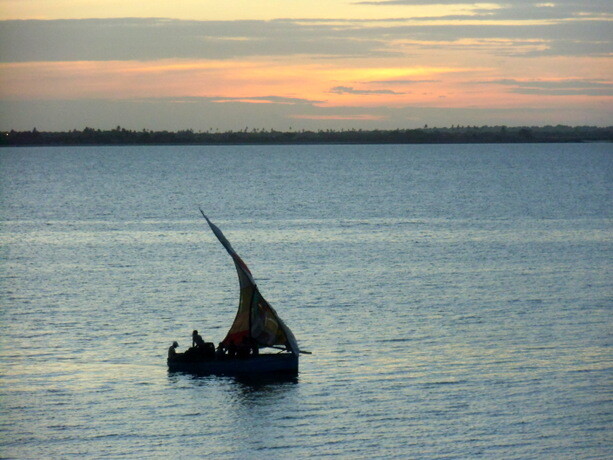 Atardecer en Isla