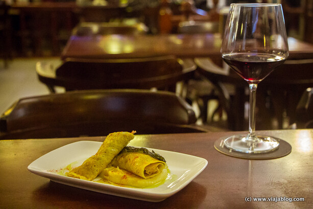 De Tapas por Galicia, "Ruliño de cocido", Café Vanessa Ferrol