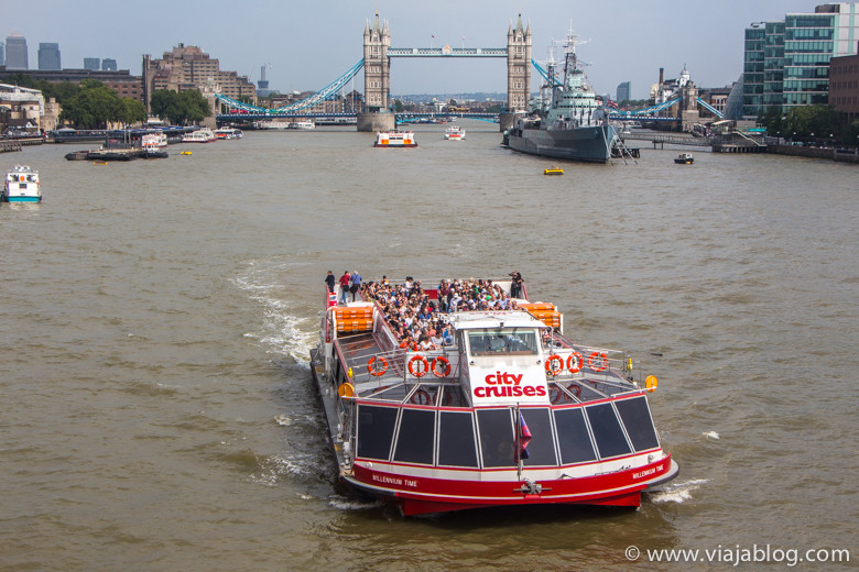 Barco de River Cruises en Londres, gratuito con la Tarjeta The London Pass