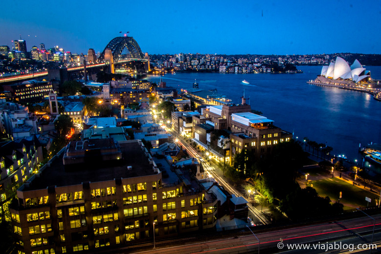 Puerto de Sidney, Australia, desde Four Seasons Hotel