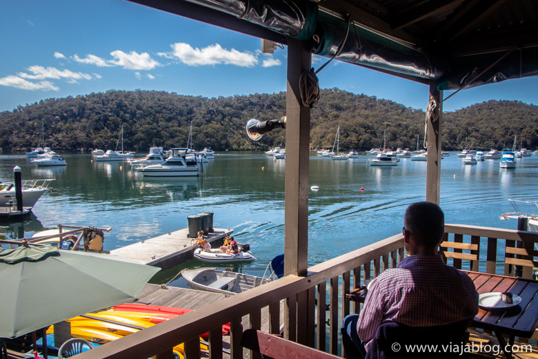 Vistas desde Cottage Point Kiosk Café, Sidney, Australia