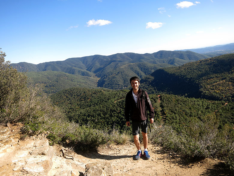 Vistas al Montseny desde La Trona