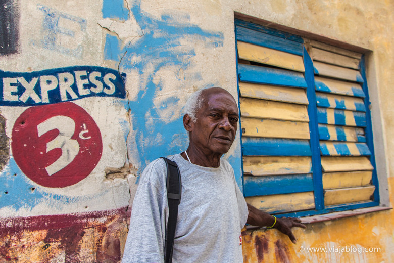 Retratos de cubanos en La Habana Vieja