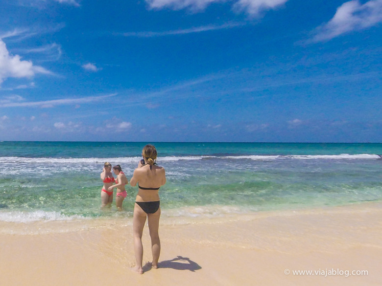 Playa en Gran Caimán, Mar Caribe