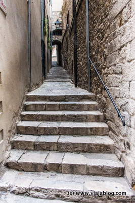 Callejón en la Judería (Call) de Gerona