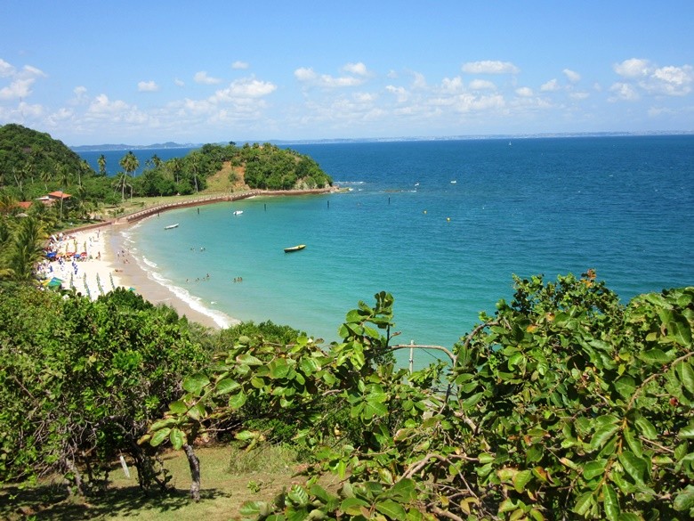 Visitando la Ilha dos Frades en Salvador de Bahía