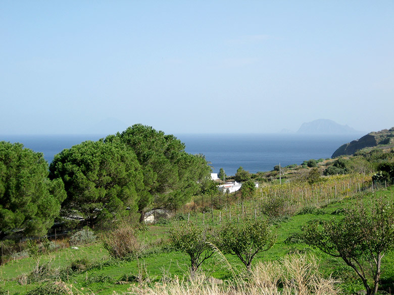 La isla de Alicudi en las Eolias