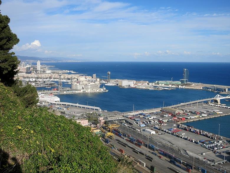 vistas montjuic