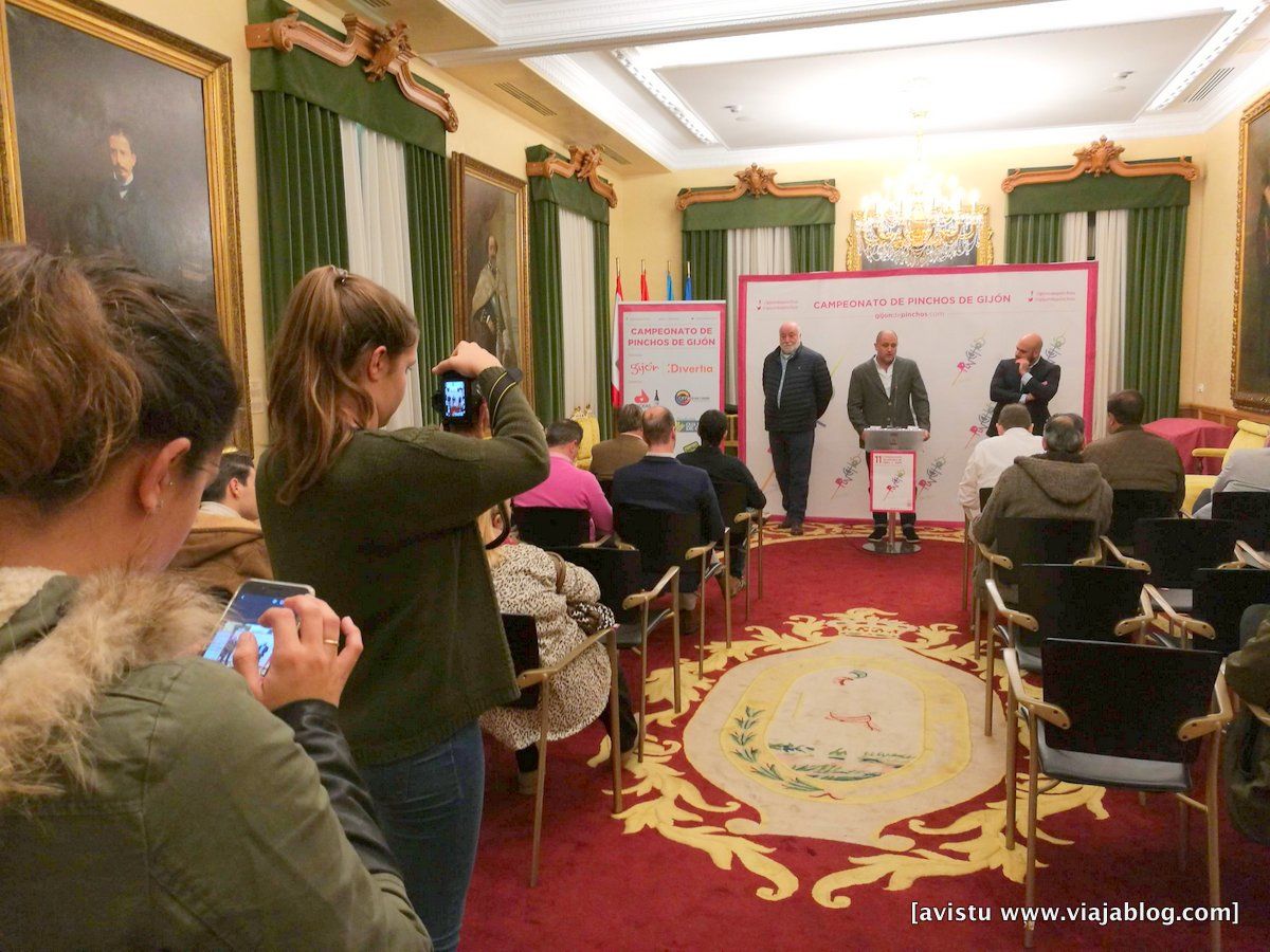 Presentación XI Campeonato Pinchos Gijón