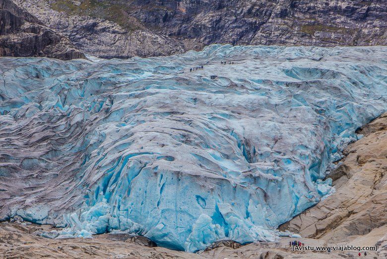 Glaciar Jostedalen Noruega