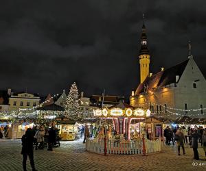 Mercadillo de Navidad en Tallin