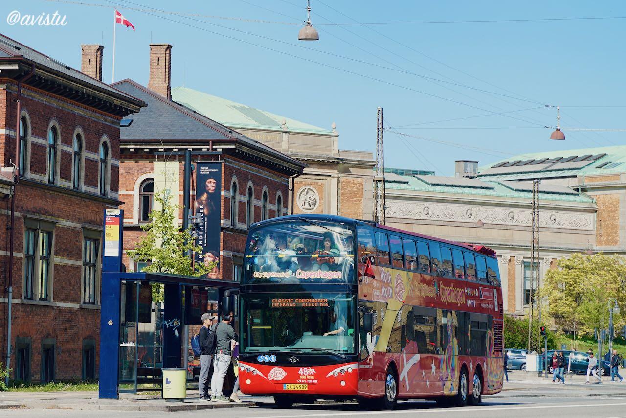 El autobús turístico de Copenhague [(c) Foto: @avistu]