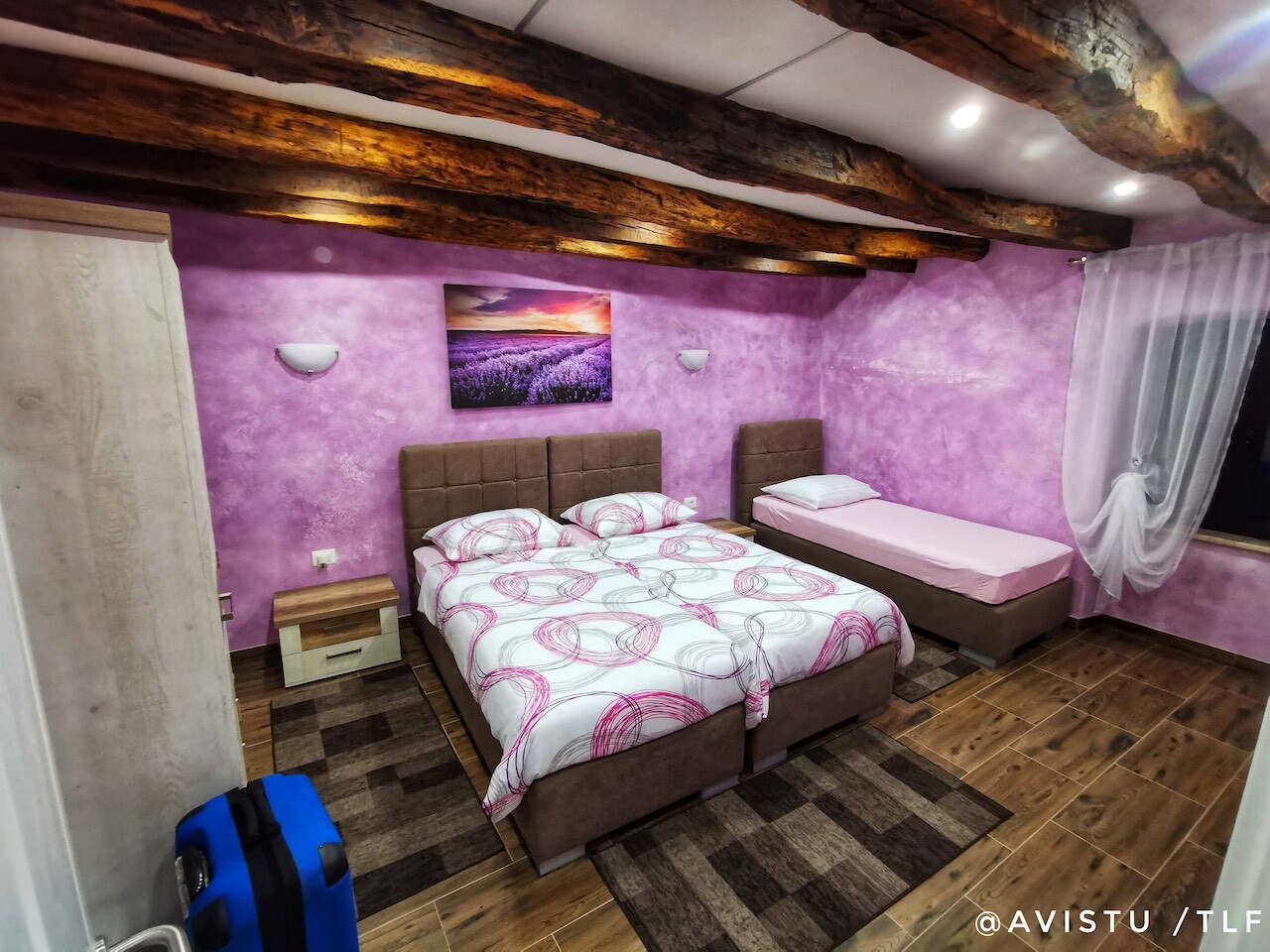 Dormitorio del Apartman Miljenka, Berem, Pazem, Istria, Croacia [(c)Foto: @avistu]