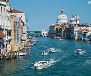 El Gran Canal desde el Puente de la Academia en Venecia [(c)Foto: @avistu]