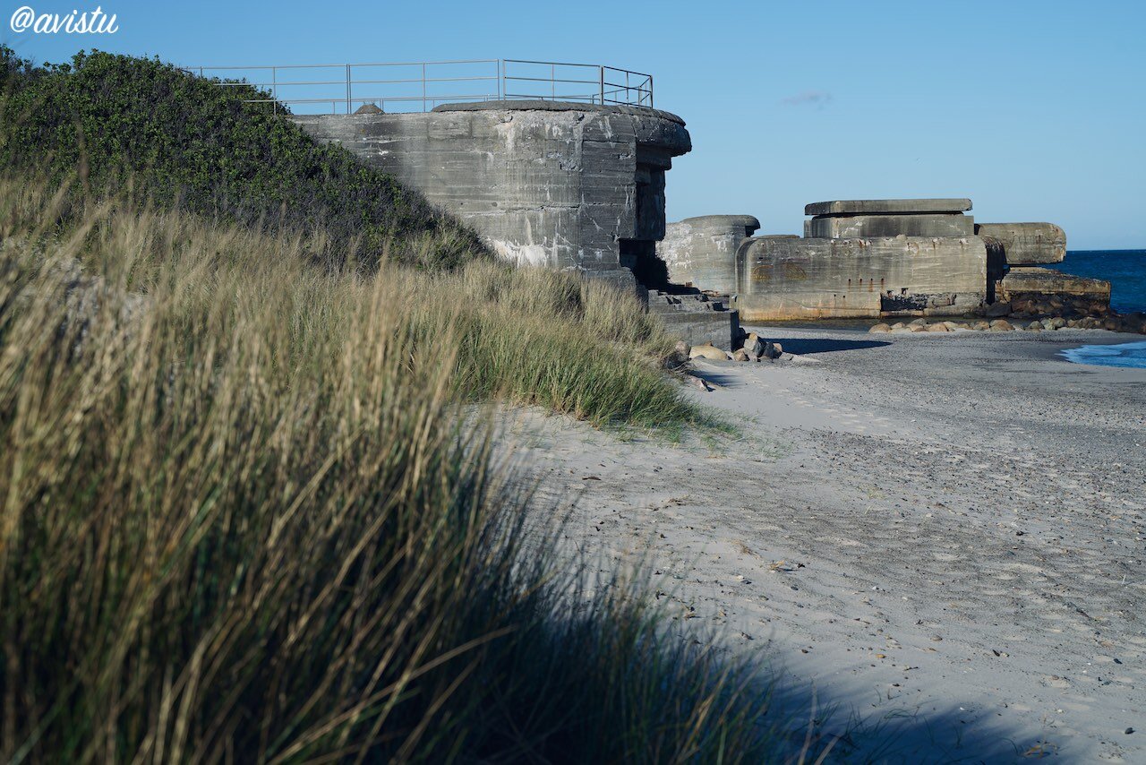 Búnkeres abandonados de la II Guerra Mundial en Skagen, Dinamarca [(c)Foto: @avistu]