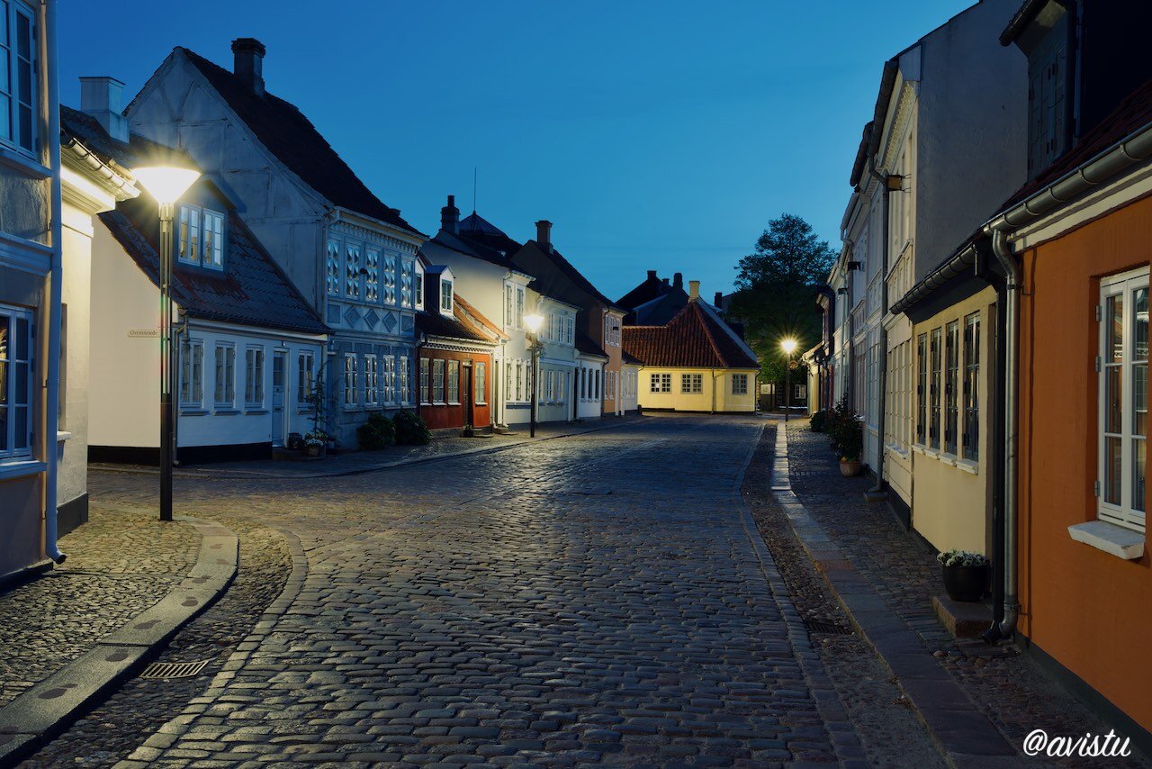 Odense, ciudad natal de Hans Christian Andersen, en Dinamarca [(c)Foto: @avistu]