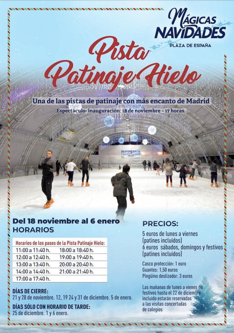 Todas Las Pistas De Hielo En Madrid Para Navidad 2022 - Viajablog