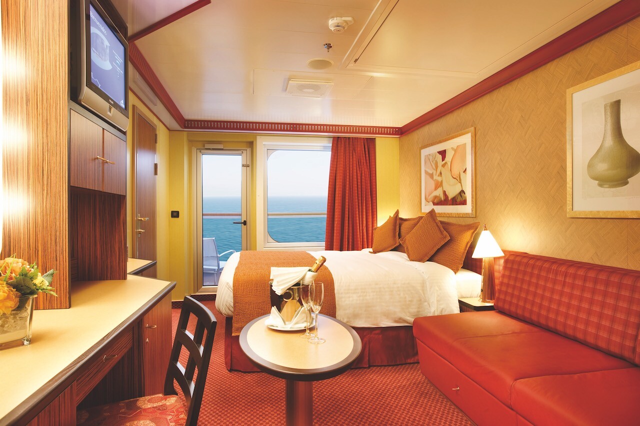 Cabina con balcón en uno de los barcos de Costa Cruceros [Foto gentileza de Costa Cruceros]