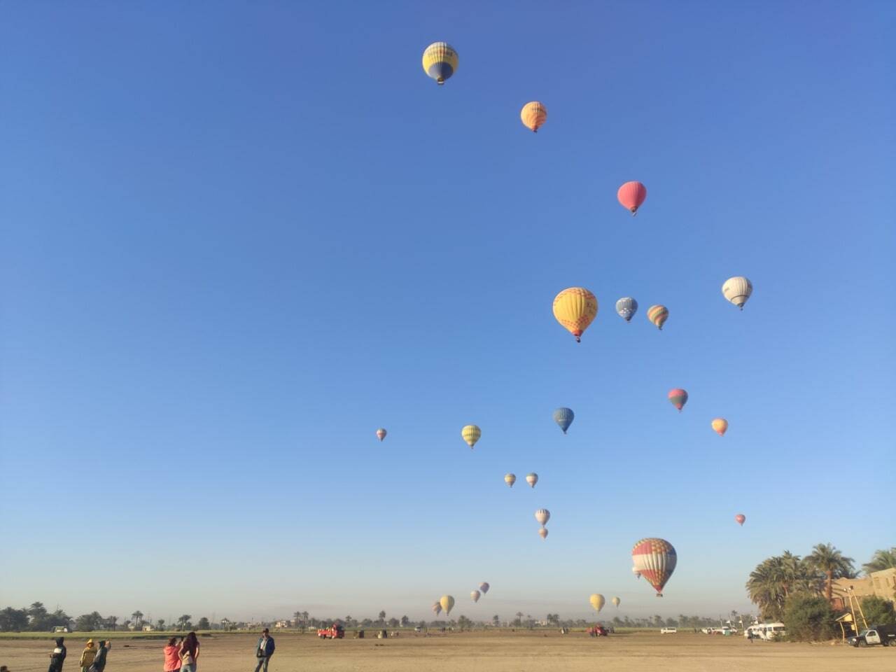 Globos en el cielo de Luxor